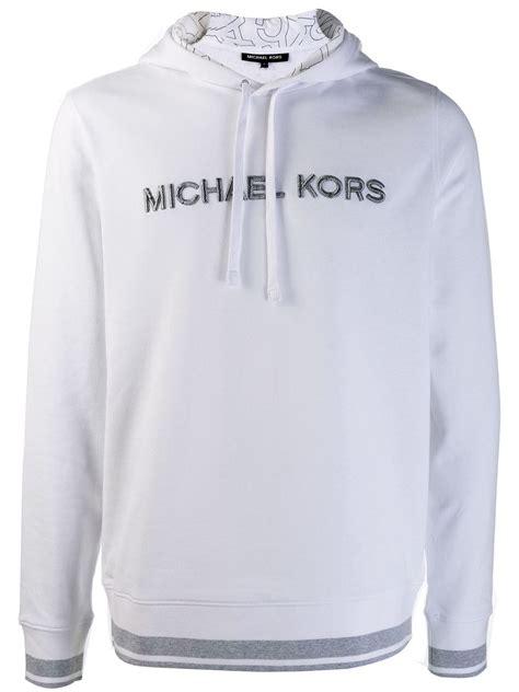 michael kors hoodie white|michael kors hoodie men.